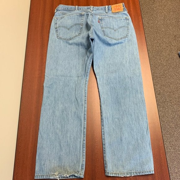 Vintage 501 Men's Levi's High Waisted Mom Jeans - Picture 5 of 8
